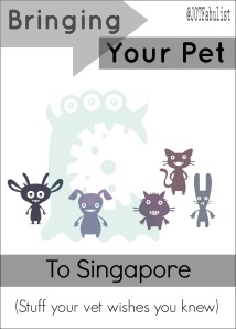 Importing Your Pet To Singapore: Stuff Your Vet Wishes You Knew